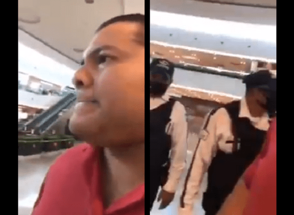 #LordEsMiCuerpo se niega a portar cubrebocas en centro comercial pues el presidente no lo usa #VIDEO