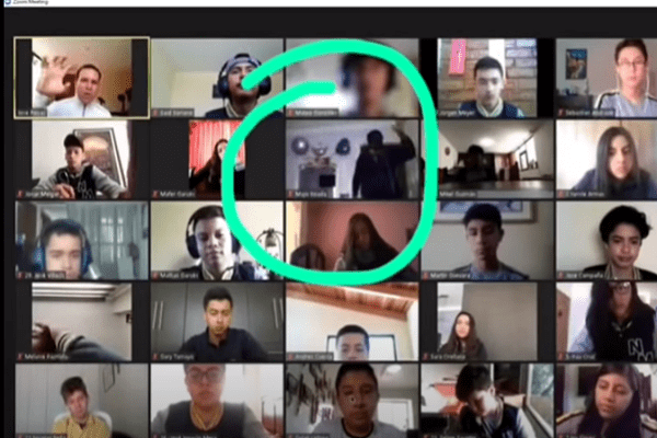 Sucede un asalto más durante clases online #VIDEO