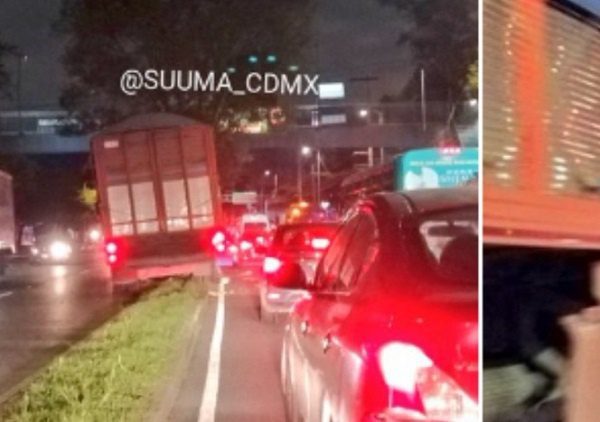 ¡Tómelo en cuenta! Accidente vehicular en Constituyentes complica circulación vial