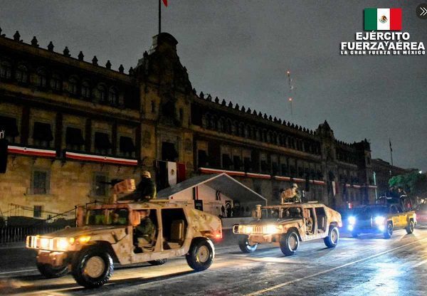 Todo listo para el primer desfile militar sin público en México