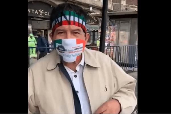 “Juanito” reaparece con FRENAAA en el zócalo y ataca a AMLO #VIDEO