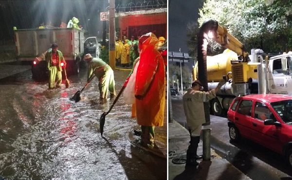 Sheinbaum: Lluvias de martes y miércoles fueron de las más fuertes en 20 años