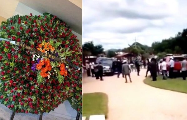 Con banda y disparos, despiden a presunto narcotraficante en Badiraguato, Sinaloa #VIDEO