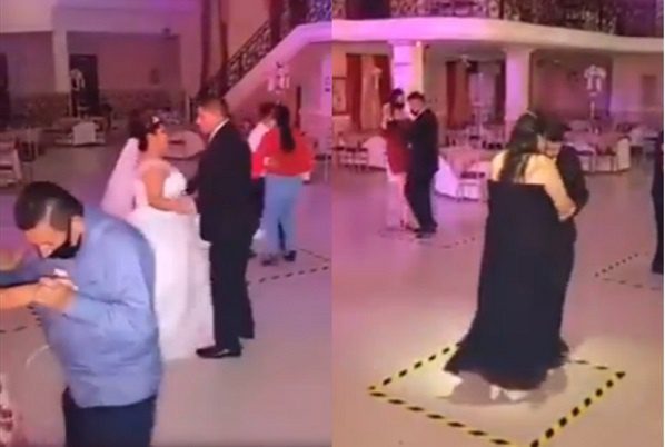 Baile con sana distancia, ¡así podrían ser las fiestas en la nueva normalidad! #VIDEO