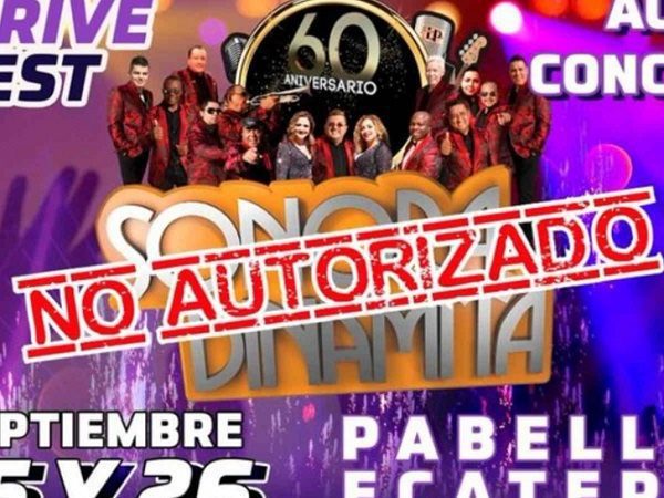 Por no tener permiso, autoridades en Ecatepec cancelan concierto de la Sonora Dinamita