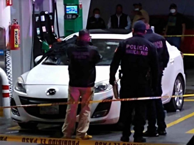 Asesinan a pareja en gasolinera de Naucalpan