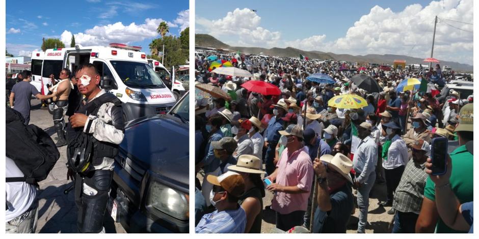 AMLO pide a FGR intervenir en toma de presa "La Boquilla"