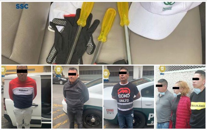 Cae banda dedicada al robo de residencias en Bosques de Chapultepec