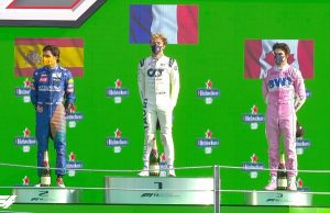 El francés Pierre Gasly gana el GP de Italia, “Checo” Pérez queda en décimo lugar