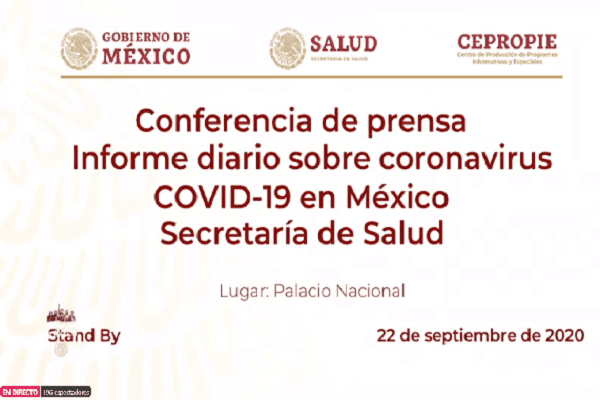 Ya son 705 mil 263 casos confirmados de COVID-19 en México