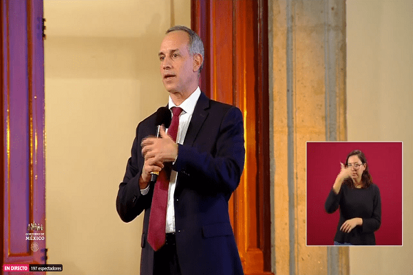 Suman 623 mil 90 casos positivos de coronavirus en México