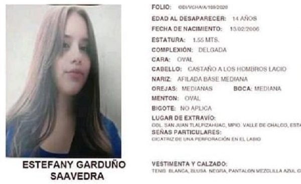Ayudemos a que Estefany de 14 años regrese a su hogar #AlertaAmber