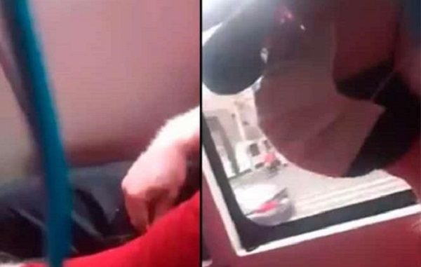 Joven pide ayuda para detener a sujeto masturbándose junto a ella y es ignorada #VIDEO