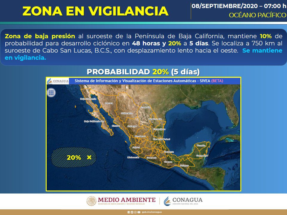Se esperan intensas lluvias en distintos puntos del territorio
