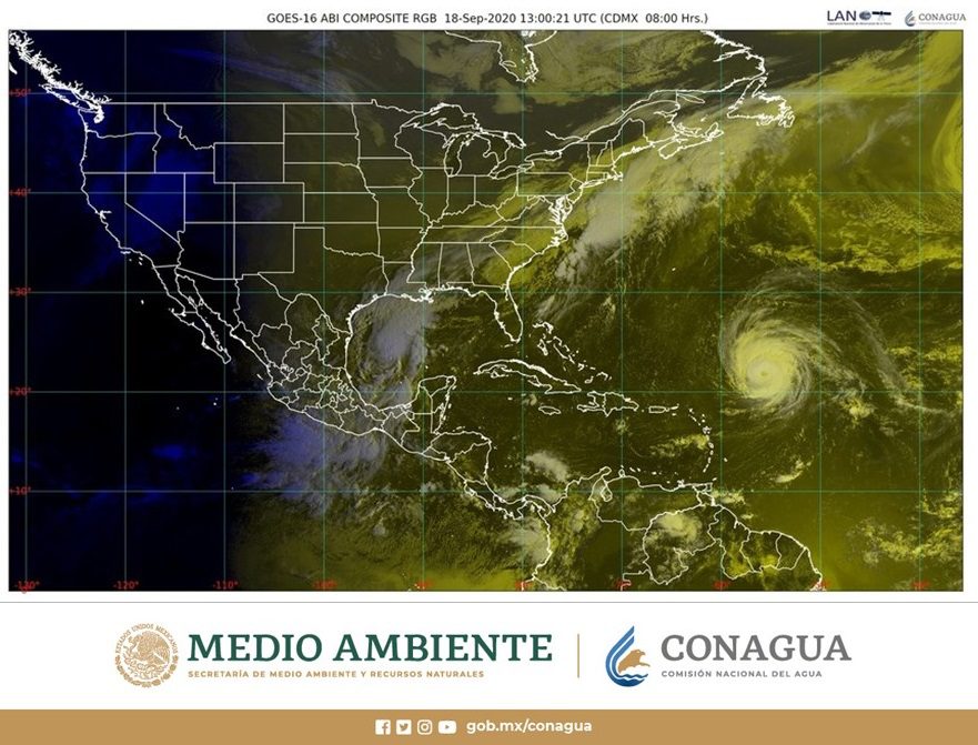 El SMN pronostica lluvias intensas en Hidalgo, Oaxaca, Puebla y Veracruz