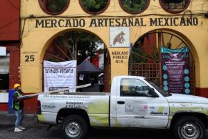 Remodelan el mercado de artesanías de Coyoacán sin reubicación de artesanos