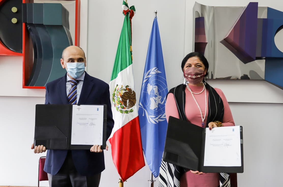 La Secretaría de Cultura y el PNUD acuerdan trabajar juntos por el desarrollo sostenible