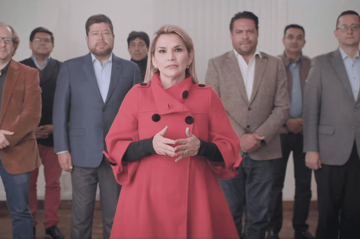Jeanine Áñez renuncia en #VIDEO a su candidatura para la presidencia de Bolivia