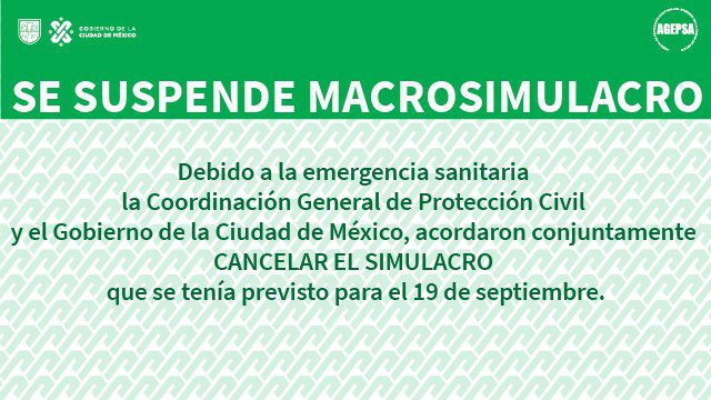 Alerta sísmica sonará sólo en sismo real este 19S, se registra temblor en Chiapas