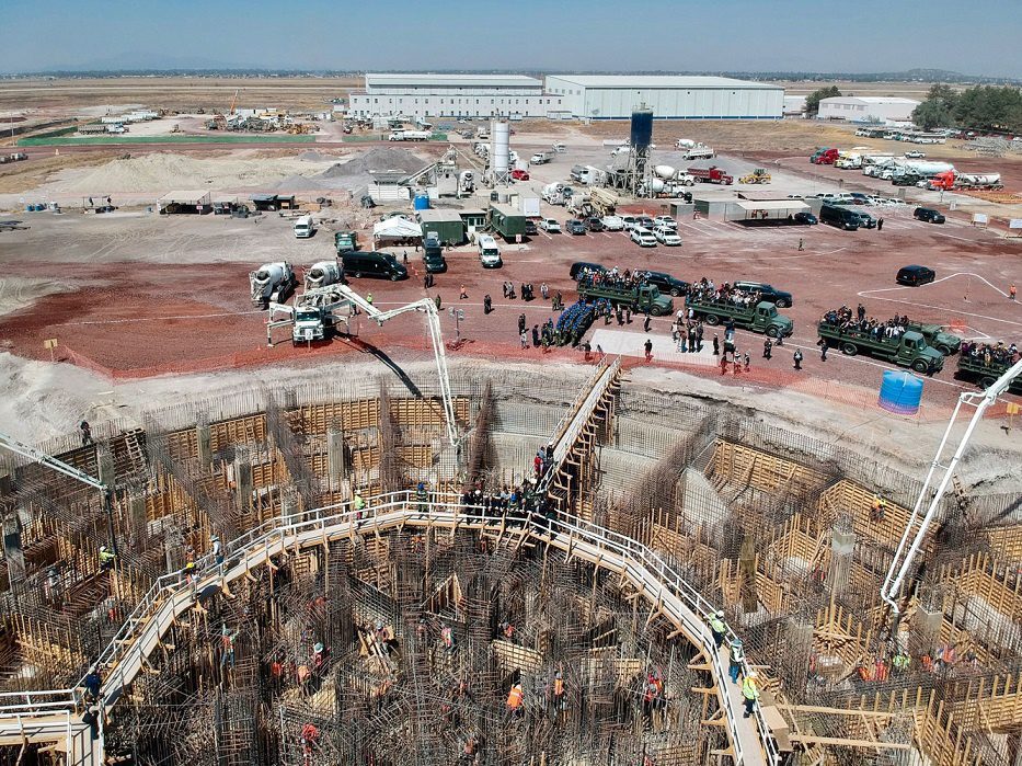 Así avanza la construcción del Aeropuerto "Felipe Ángeles" en Santa Lucía #VIDEO