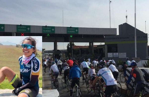 Más de mil ciclistas realizan rodada para exigir justicia por la muerte de Alexia Fernanda