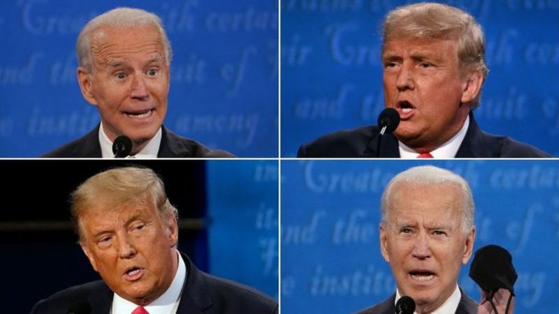 Así fue el último debate presidencial entre Trump y Biden