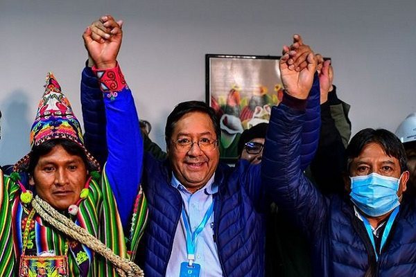 Cierre de conteo oficial declara a Luis Arce presidente electo de Bolivia