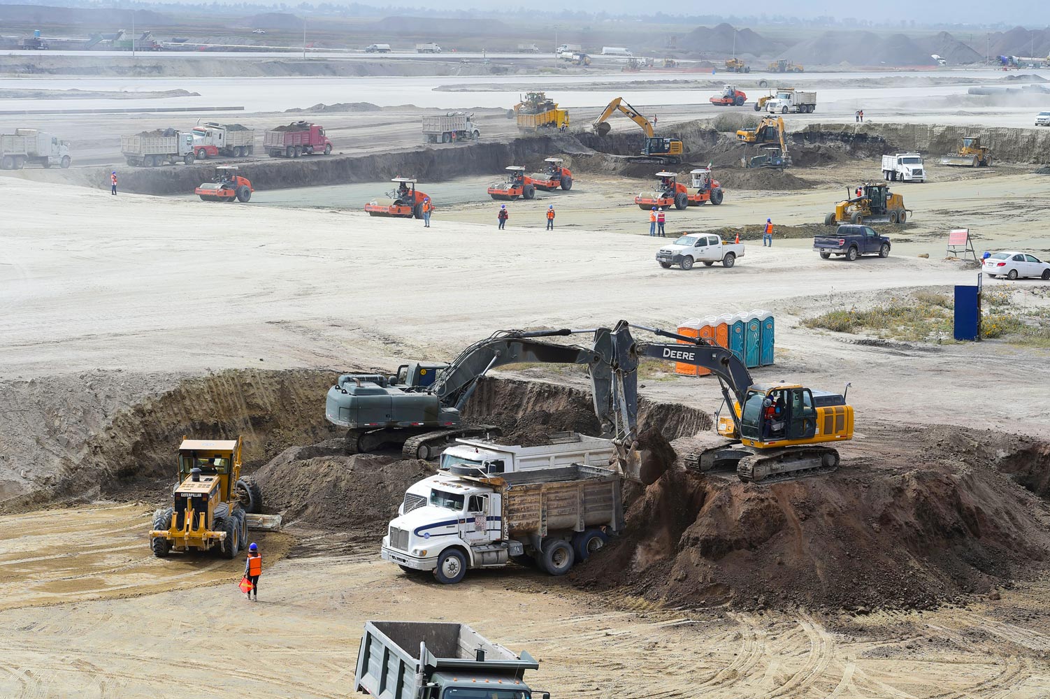 Las obras del nuevo aeropuerto en Santa Lucía incluyen nuevas zonas habitacionales #VIDEO