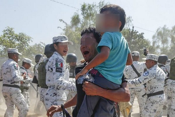 CNDH revela agresiones de Guardia Nacional contra migrantes