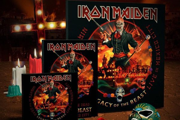 Iron Maiden lanzará disco grabado en la CDMX