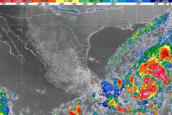 Tormenta tropical "Gamma" causará fuertes lluvias en sur del país