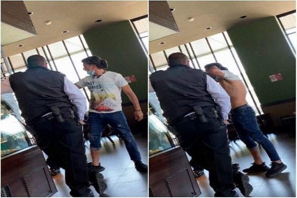 #LordPantera enfurece tras solicitarle que use bien el cubrebocas #VIDEO