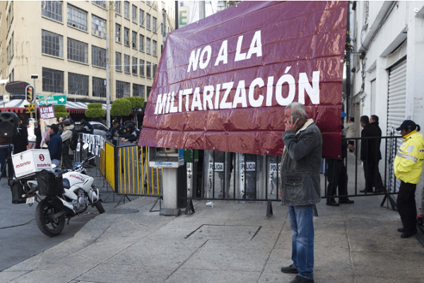 Frenan acuerdo para que Fuerzas Armadas participen en seguridad pública