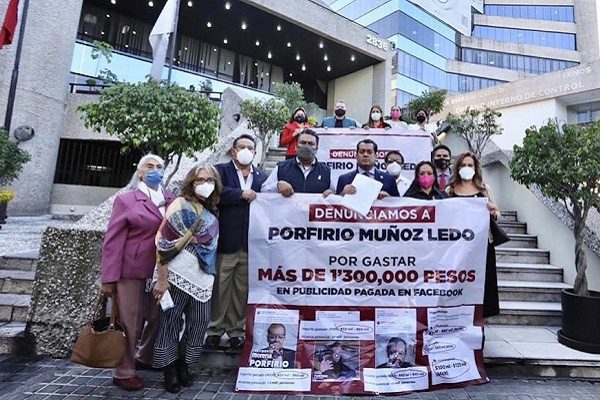 Diputados denuncian a Muñoz Ledo por propaganda millonaria