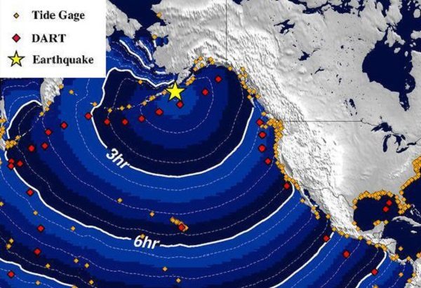 Sismo magnitud 7.5 enciende las alertas de tsunami en Alaska