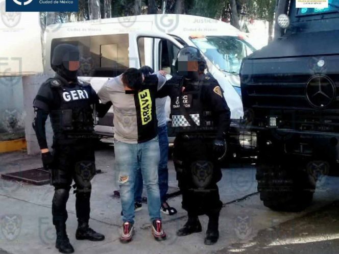 Los 14 detenidos en Xochimilco son trasladados al Reclusorio Oriente #VIDEO