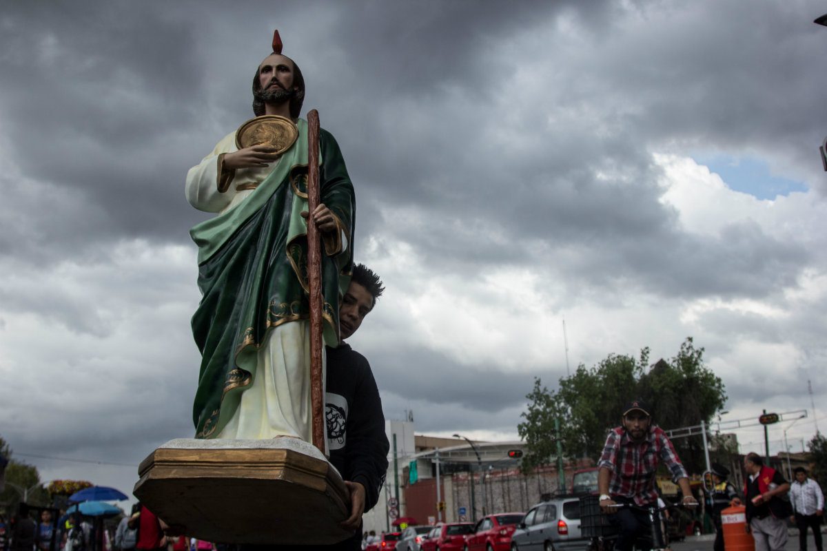 Virtuales, los festejos a San Judas Tadeo en templo de San Hipólito