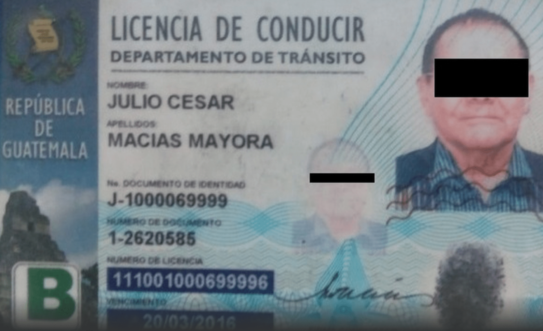 Detienen vacacionando a guerrillero guatemalteco