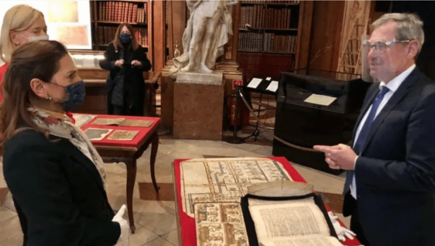 México y Austria firman convenio para que mexicanos conozcan el acervo digitalizado