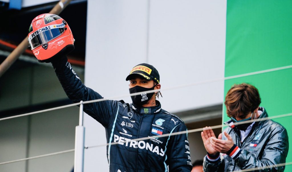 Hamilton se lleva el GP de Eifel e iguala el récord de Schumacher