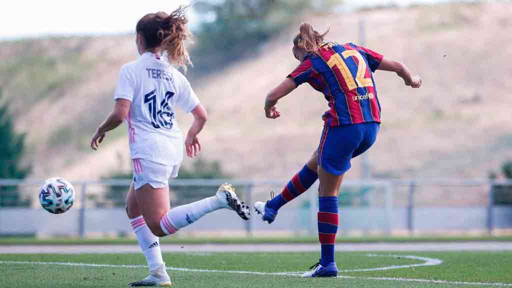 Así fue el primer clásico femenil entre el Barcelona y Real Madrid