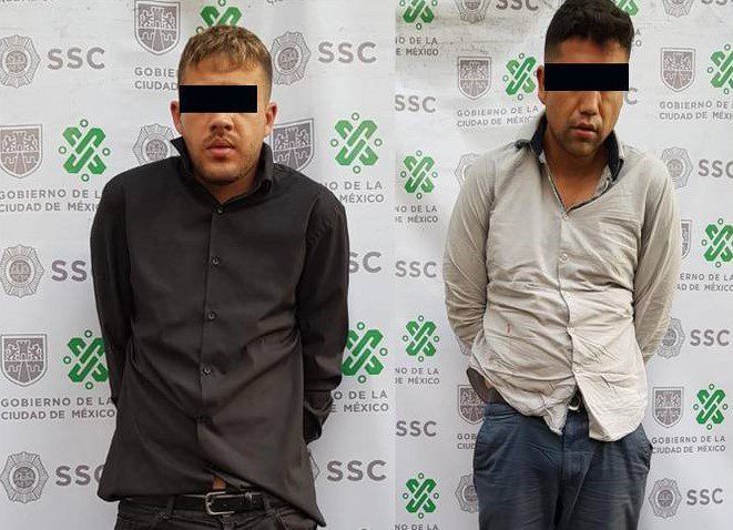 Colombianos son detenidos tras asaltar a una persona en la Álamos #VIDEO