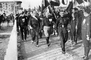 La marcha que dio inicio a la dictadura fascista