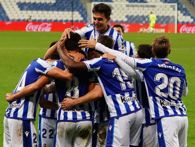 Real Sociedad se impone por 3-0 frente al Getafe