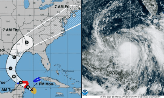 Suspenden labores en Quintana Roo ante huracán ‘Zeta’