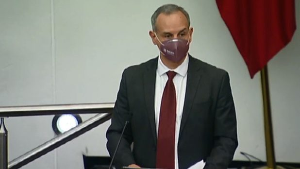 Comparece López Gatell ante Senado, se quita cubrebocas #VIDEO