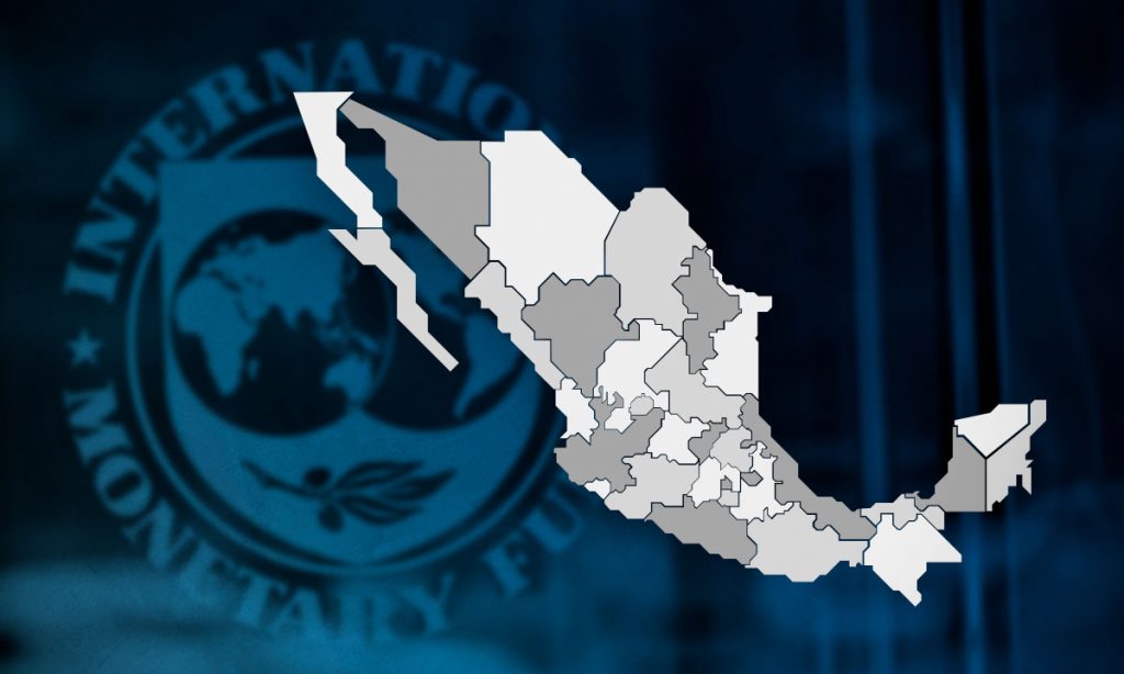 Ajusta FMI pronóstico de economía mexicana, prevé contracción de 9%