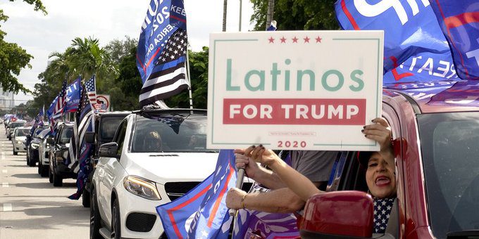 Cubanos de Miami organizan "caravana anticomunista" a favor de Trump