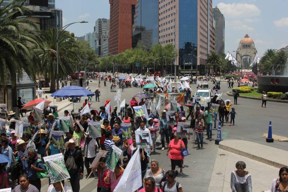 Prevén 9 manifestaciones hoy en la CDMX