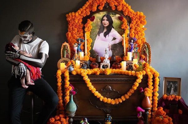 Cuando ni la muerte puede separar a una familia, la historia de una foto de amor